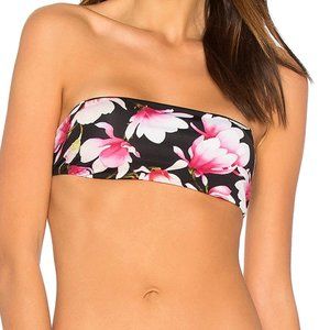 Frankie's Bikinis - Black Lotus bandeau